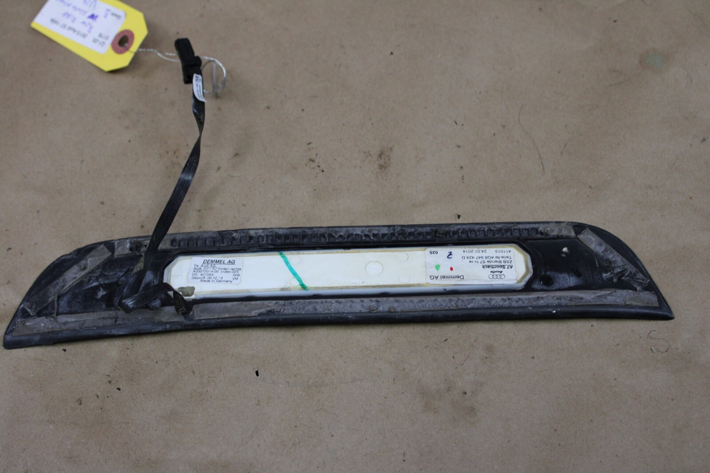 2013-18 Audi S7 Rear Passenger RH Side Scuff Plate Sill Cover OEM 4g8-947-424-d