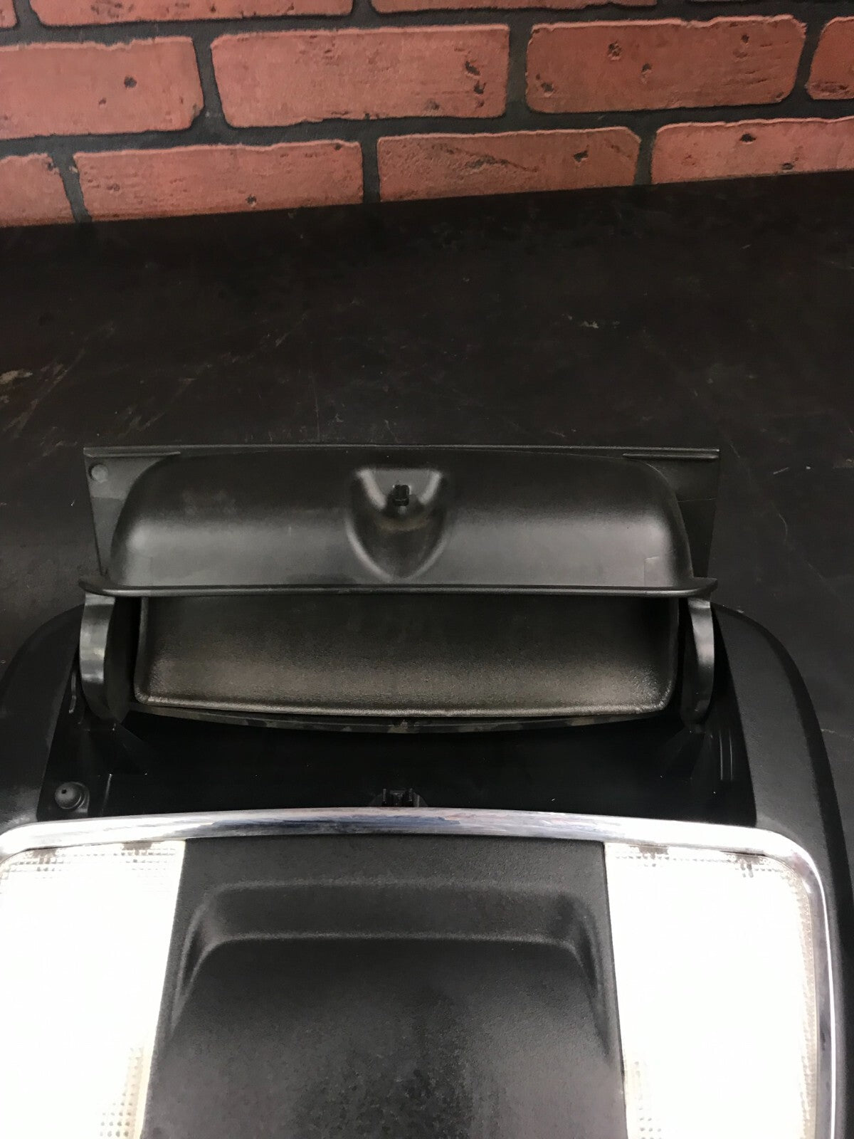 2011-2014 Charger 300 SRT Black Roof Overhead Console w/ Lights & Storage