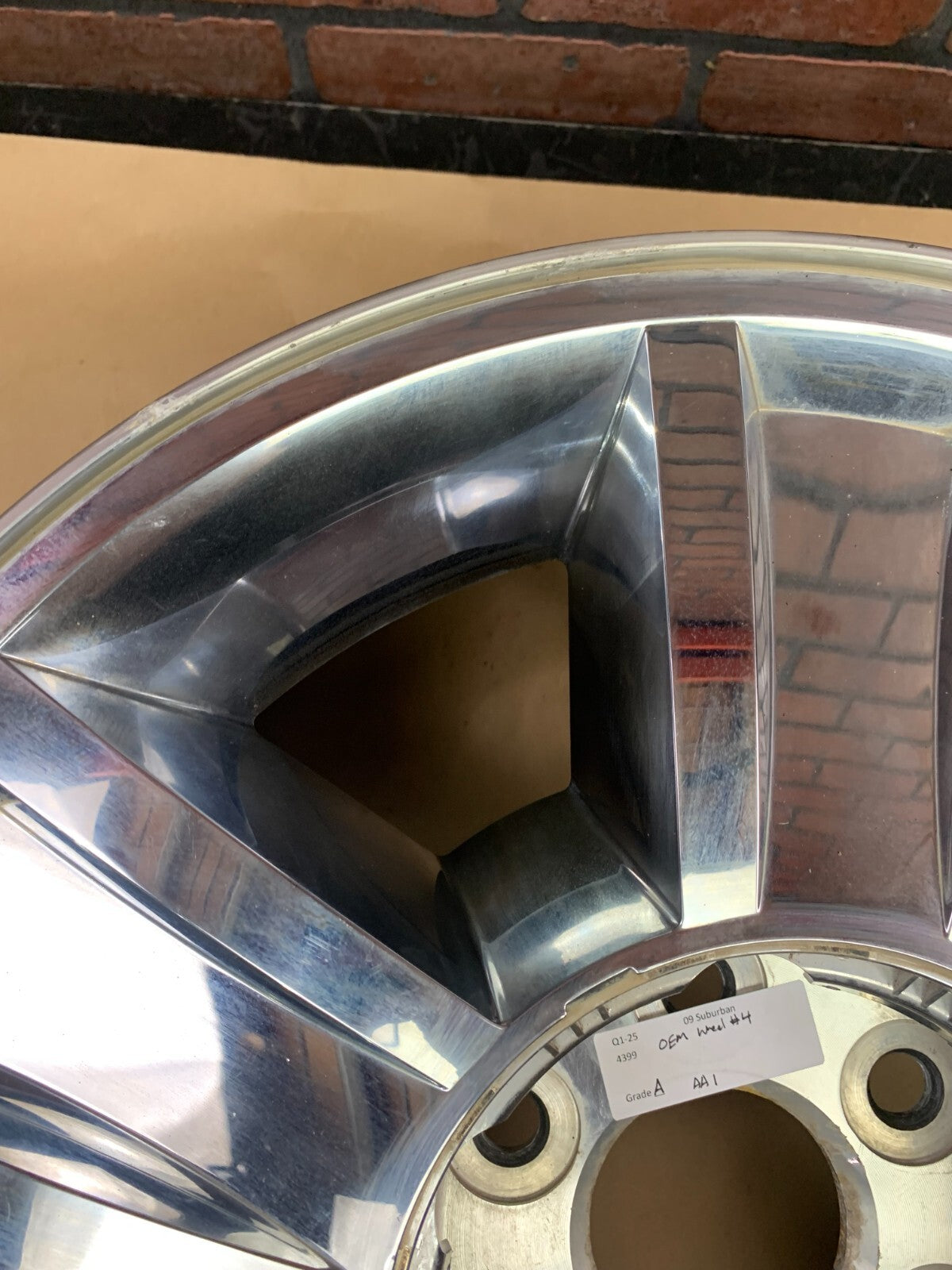 2009-2014 Chevrolet Chrome Silverado 1500 Pickup Suburban OEM Wheel 20” 9597599