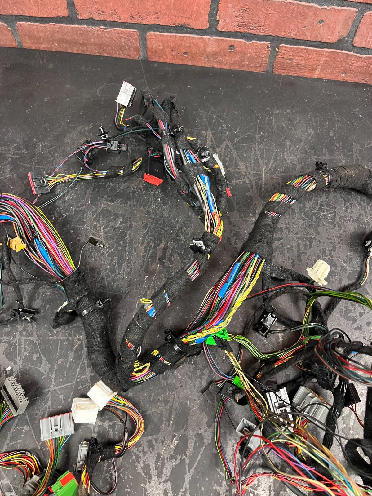 10-13 LAND ROVER LR4 DASH INSTRUMENT PANEL WIRING HARNESS AH22-14401-AEC OEM