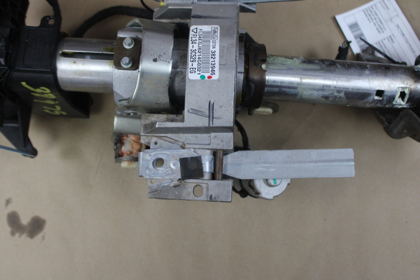 2015-2020 Ford F150 Steering Column Assembly w/ Clock Spring Shaft Multifunction