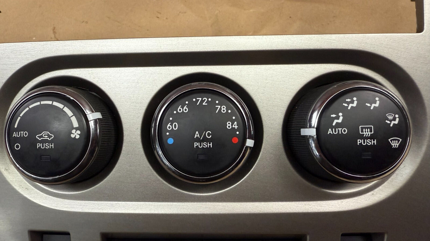 11-14 Dodge Challenger SRT8 Radio & Climate Trim Bezel SPORT Button 1175170AB