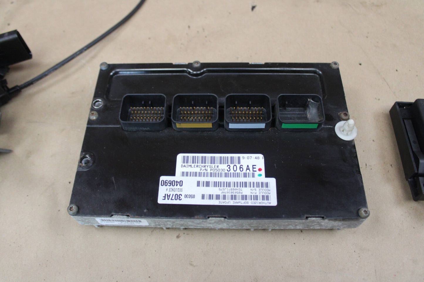 2007 Jeep Grand Cherokee SRT8 PCM ECU Park Assist TCM Ignition Key BCM Package
