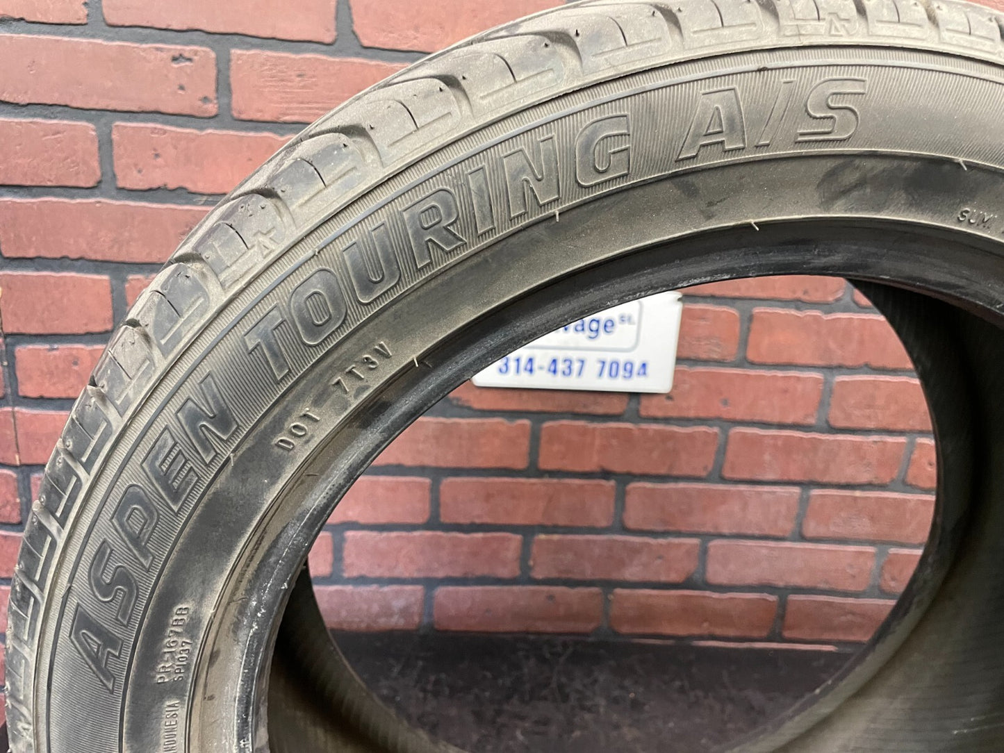 Used 205/50R16 Aspen Touring A/S 87H - 6/32