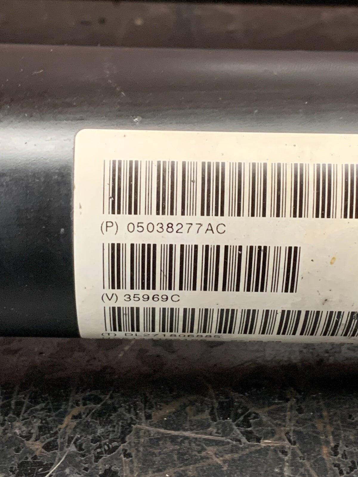 09-13 Challenger SRT8 Complete Auto Drive Shaft Assembly 172k 05038277AC OEM