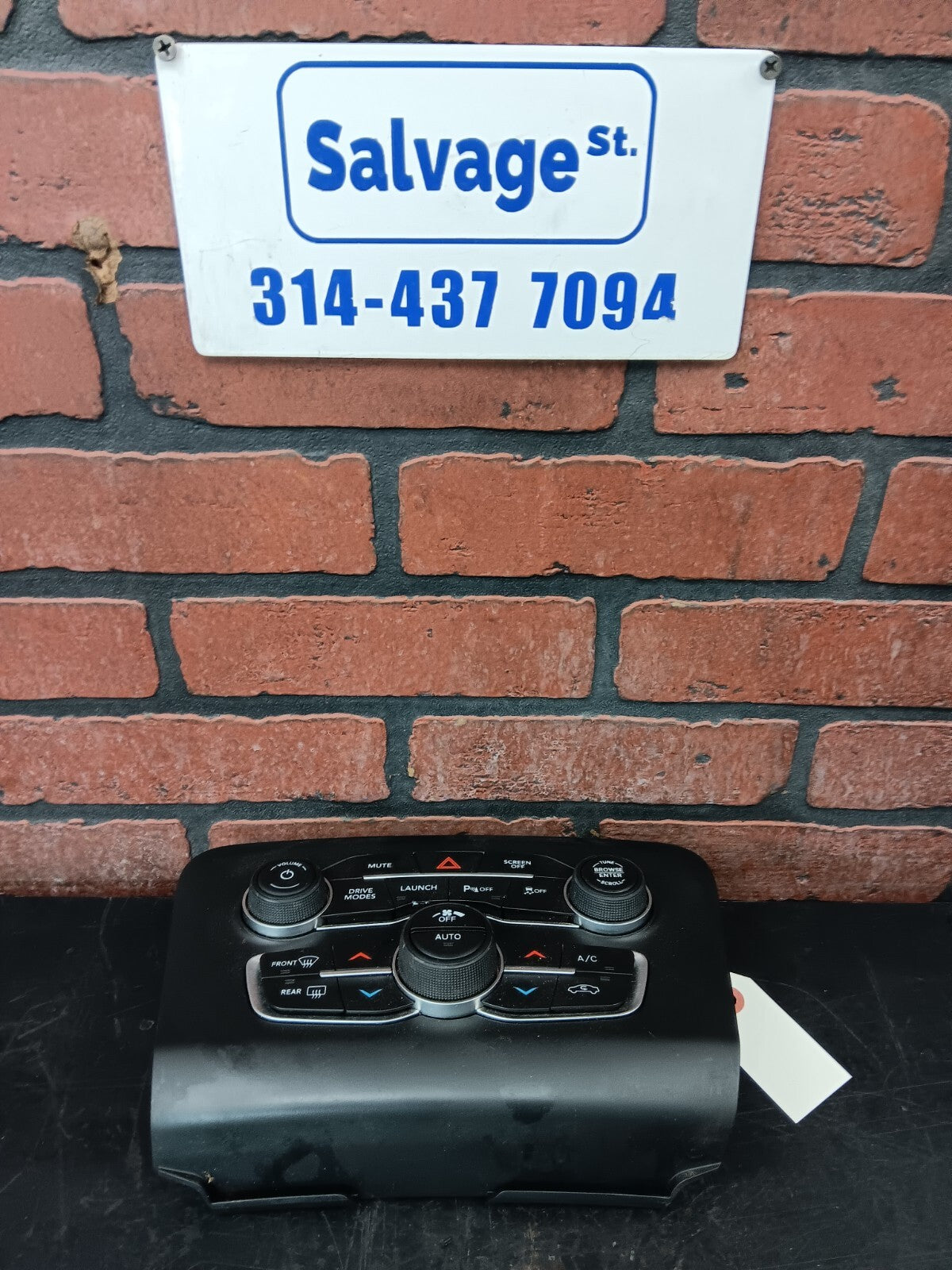 2020-2023 Dodge Charger HVAC Climate Control Switch Assembly 68435707aa