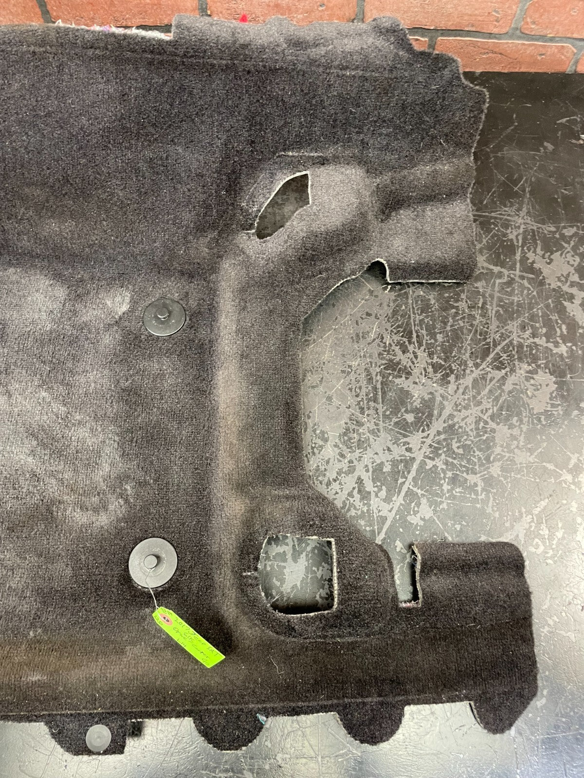2016-2021 JEEP GRAND CHEROKEE FRONT LEFT FLOOR CARPET COVER LINER OEM 5VK15DX9AA
