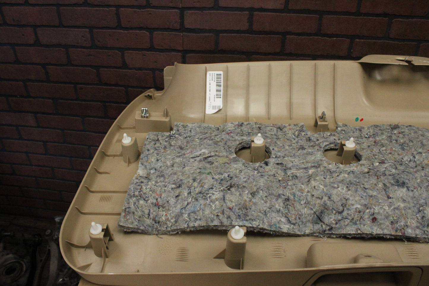 2007-2014 Cadillac Escalade Rear Lift Tail Gate Lower Hatch Trim Panel Beige