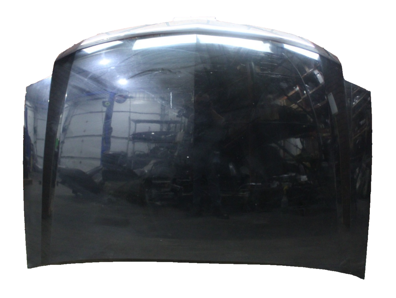 2007-2014 CADILLAC ESCALADE FRONT BONNET HOOD PANEL BLACK OEM Chrome Deflector