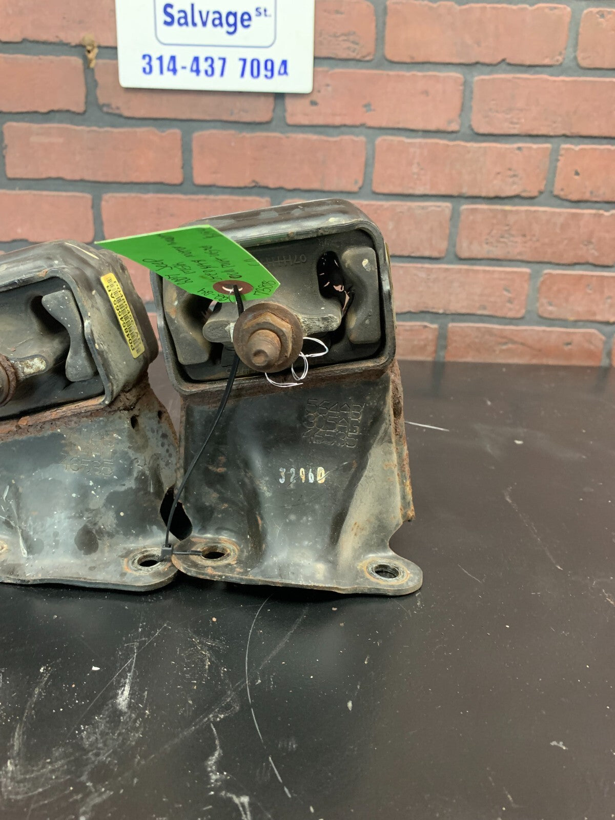 06-10 GRAND CHEROKEE COMMANDER 5.7 ENGINE MOTOR MOUNTS SET OEM 175K 04854564AB