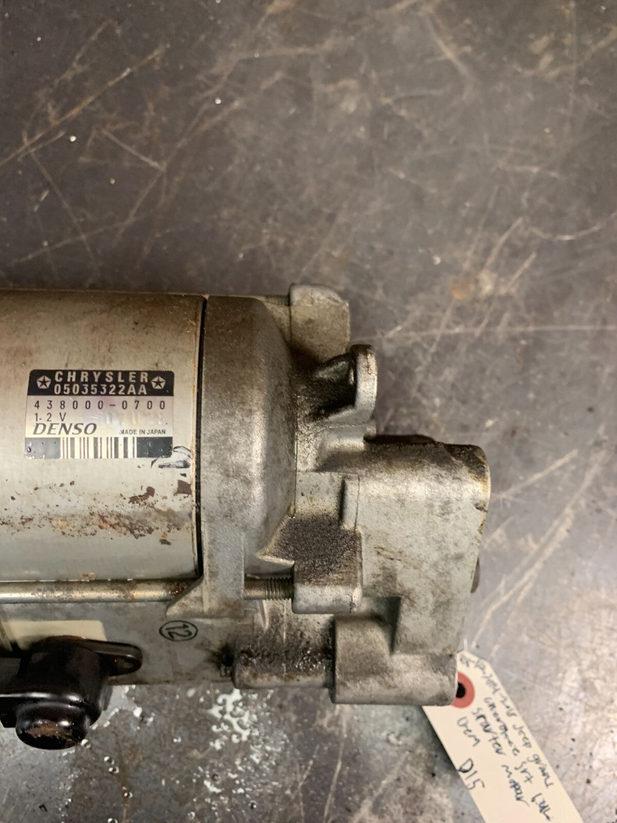 2014-2024 Grand Cherokee Durango SRT 6.4L Engine Starter Motor OEM 05035322AA