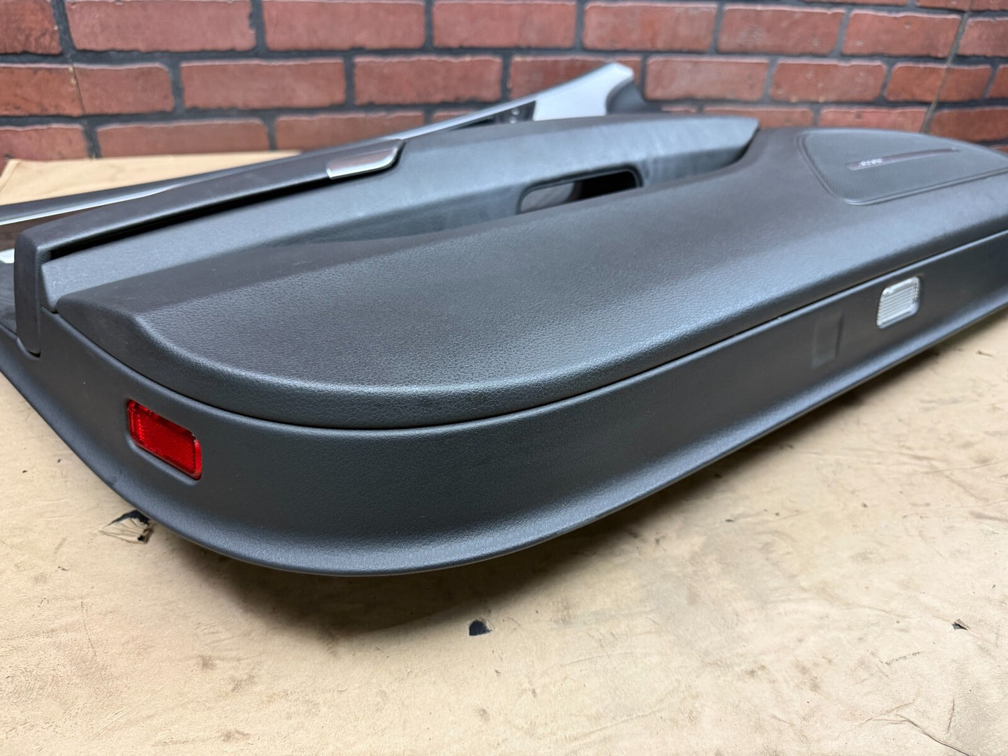 2011-2018 Audi A8 S8 D4 Front Left Driver Door Trim Cover Panel Card Memory Wood