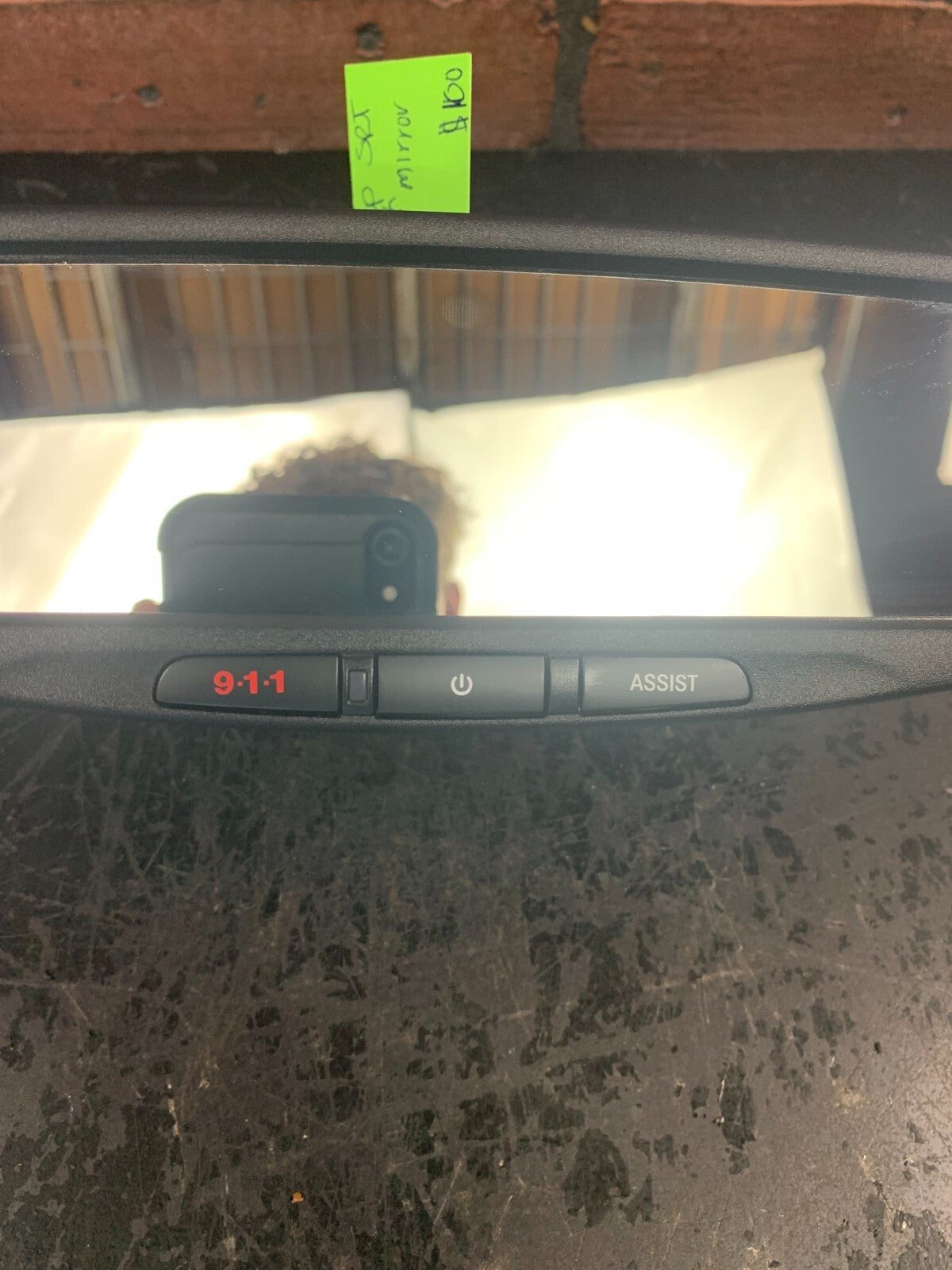 2017-2025 Jeep Grand Cherokee Durango Auto Dim Rear View Mirror OEM 68289784AB