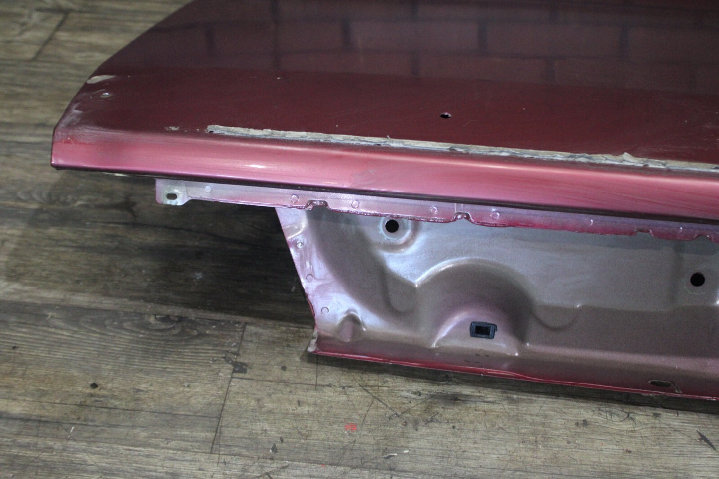 2008-2023 DODGE CHALLENGER T/A OEM REAR TRUNK DECKLID COVER ASSEMBLY BURGUNDY