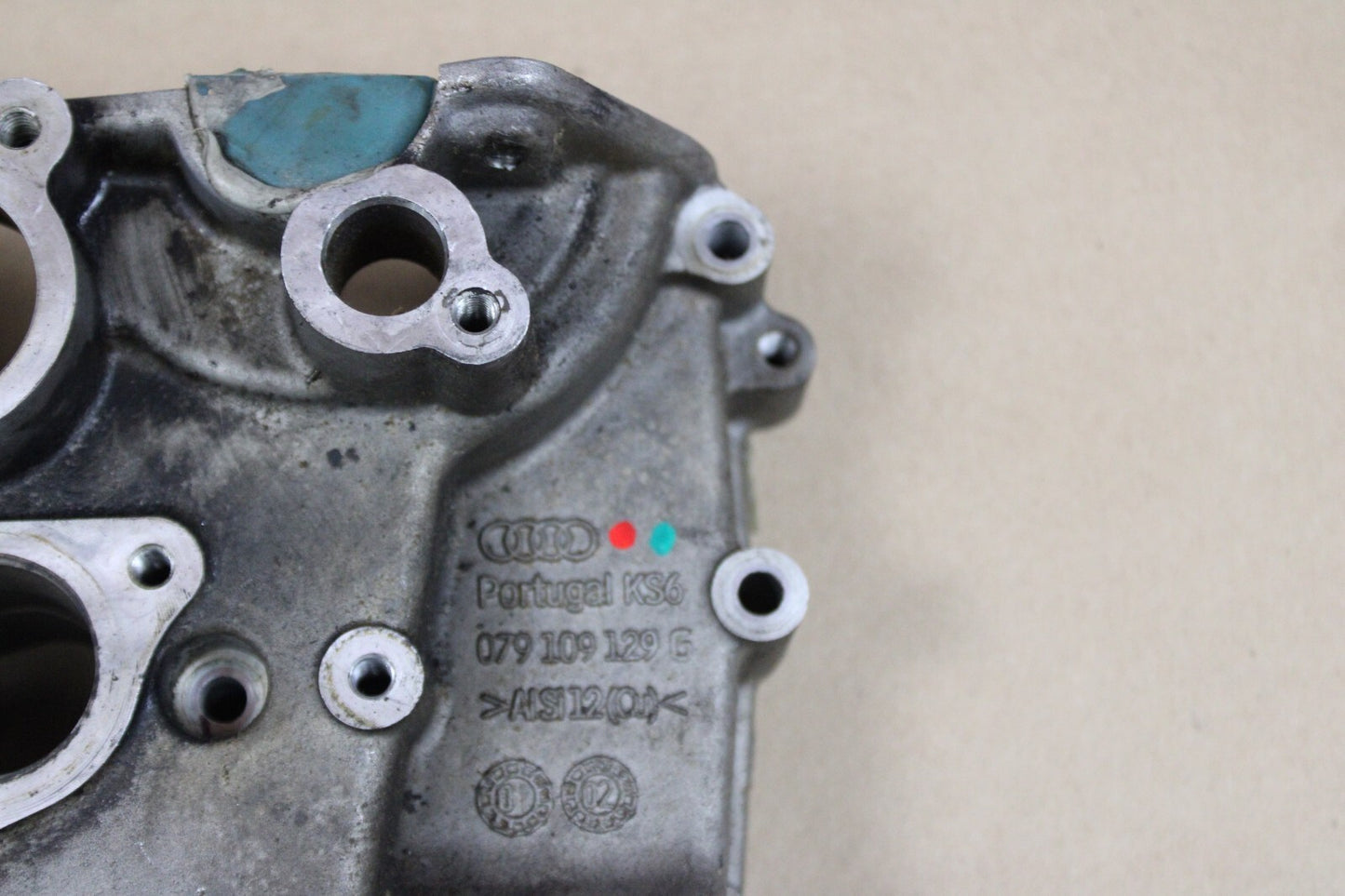 2004-2009 Audi S4 RS4 Driver LH Rear Left Side Timing Chain Cover 079 109 129 G
