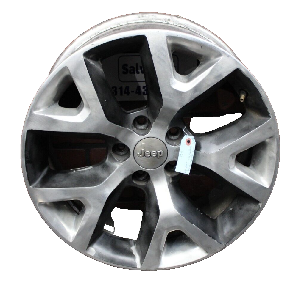 Jeep Cherokee 2014-2018 Used OEM Wheel 17x7.5 Factory 17" Rim 1UT91TRMAA#