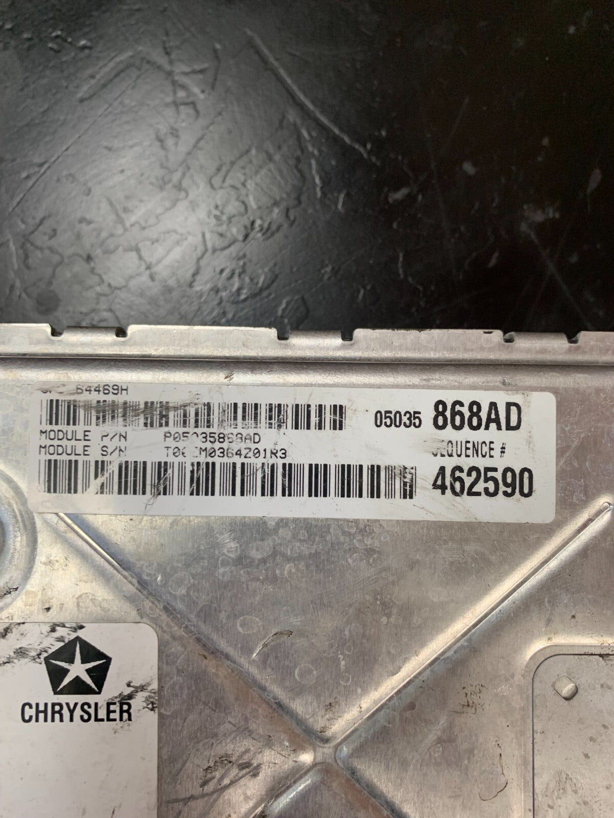 2011-2014 DODGE CHARGER SRT 8, PCM, BCM, KEYLESS ENTRY MODULE, KEY AND NODE OEM.