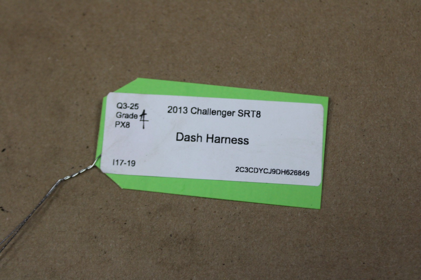 2013 Dodge Challenger SRT8 Instrument Panel Dash Wire Wiring Harness 68156557AB