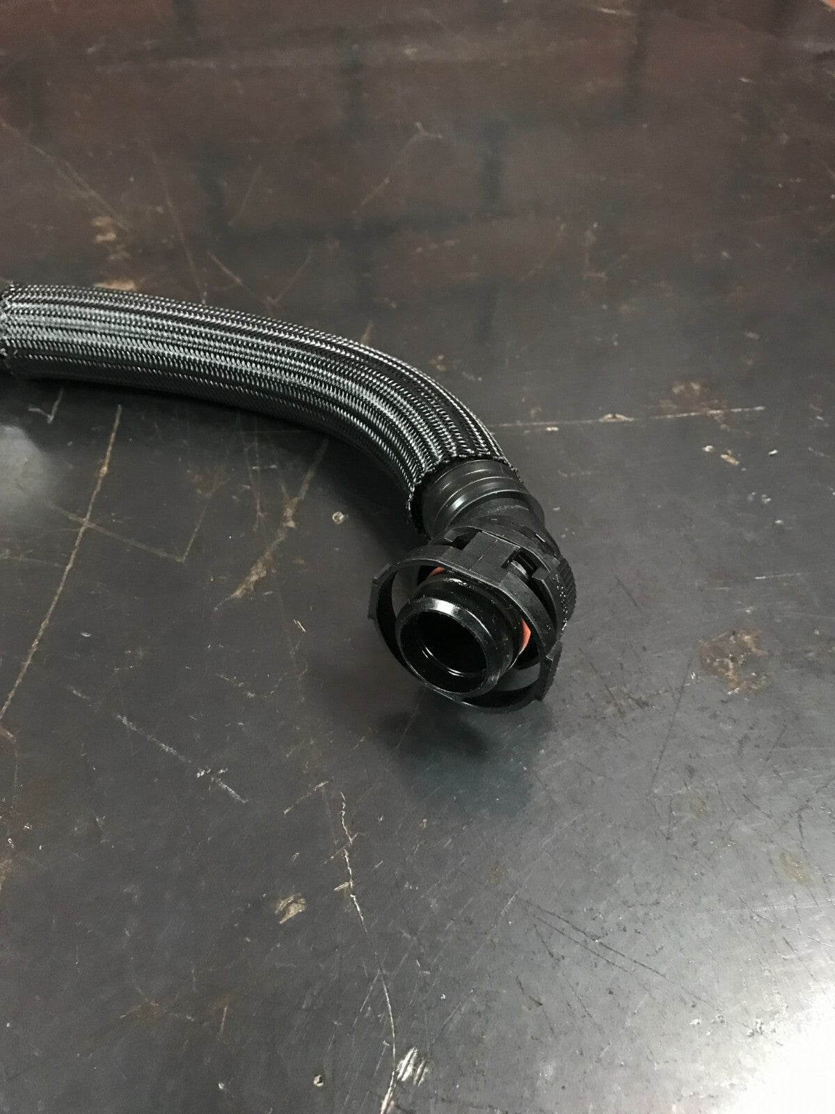 Audi Q7 4M Driver LH Side Upper Engine Breather Line Assembly 0P2-103-210-B