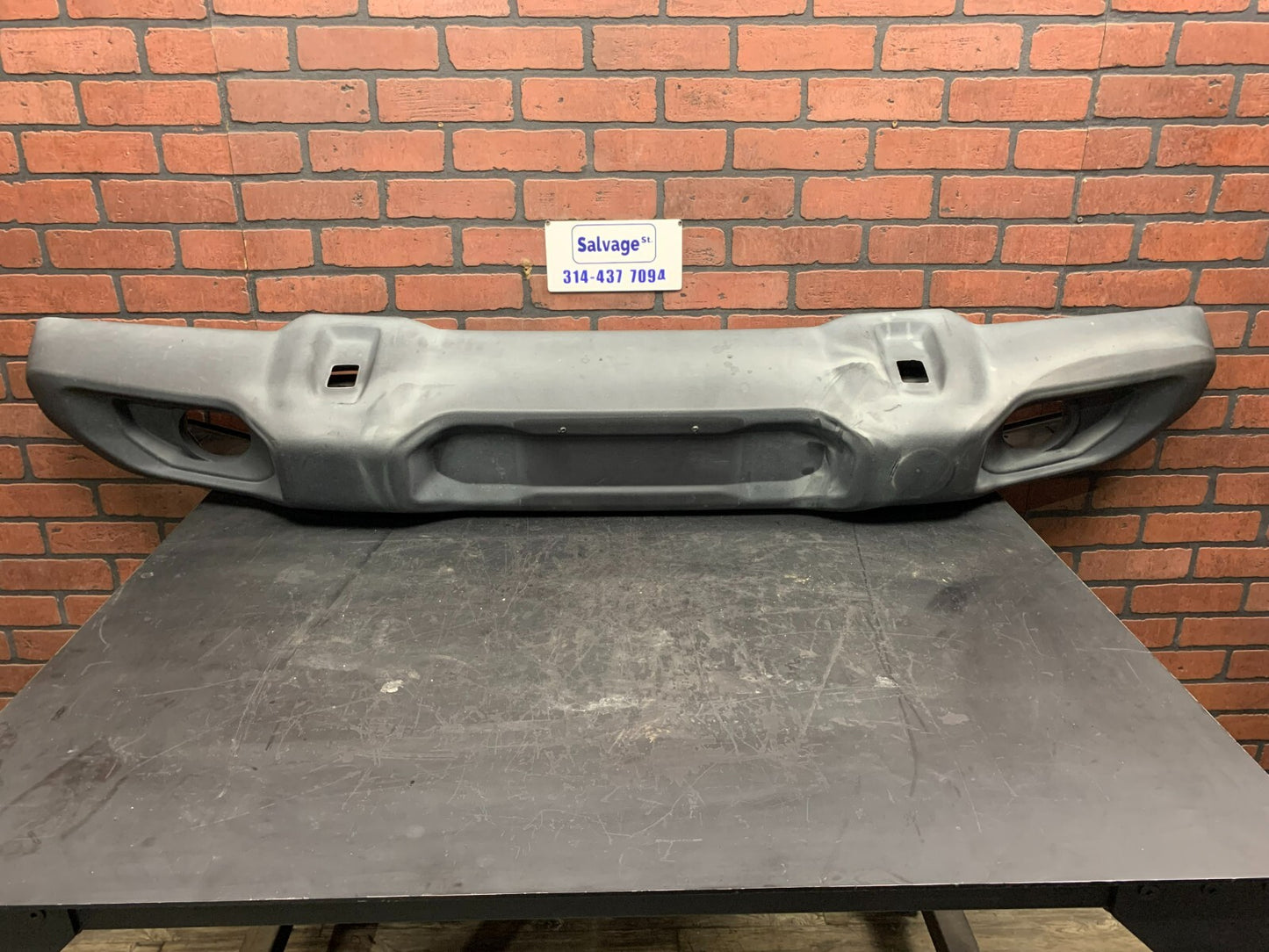 2018-2023 Jeep Wrangler / Gladiator OEM Plastic Front Bumper Assembly 6BU41TRMAC
