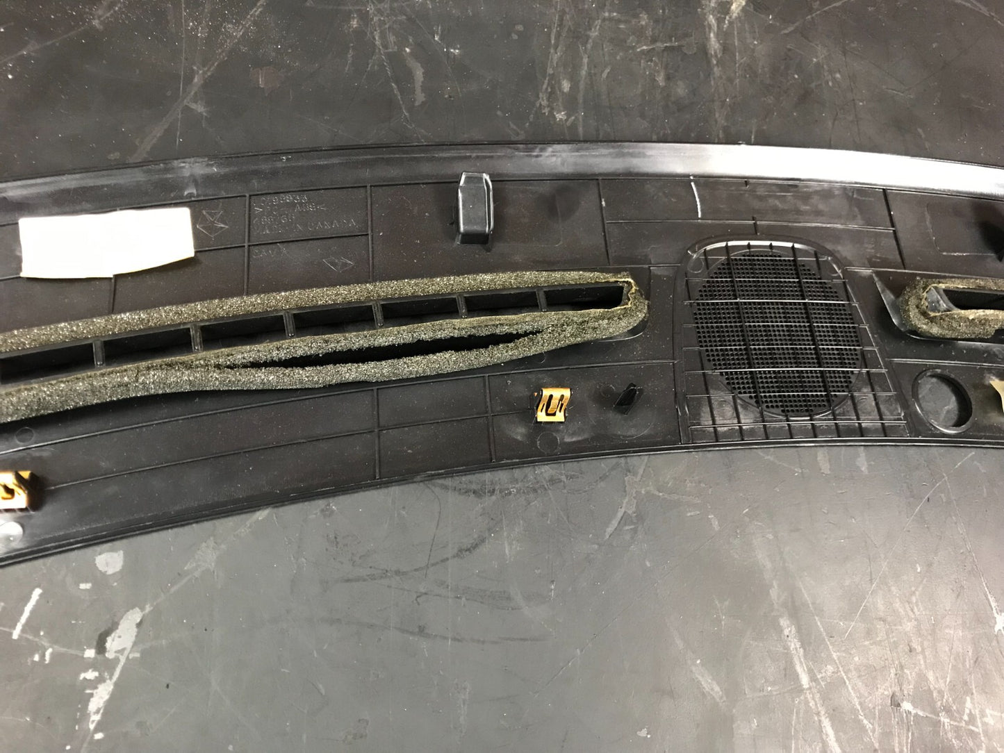 2012 300 Dash Windshield Defroster Grille Panel 1JQ67DX9AH