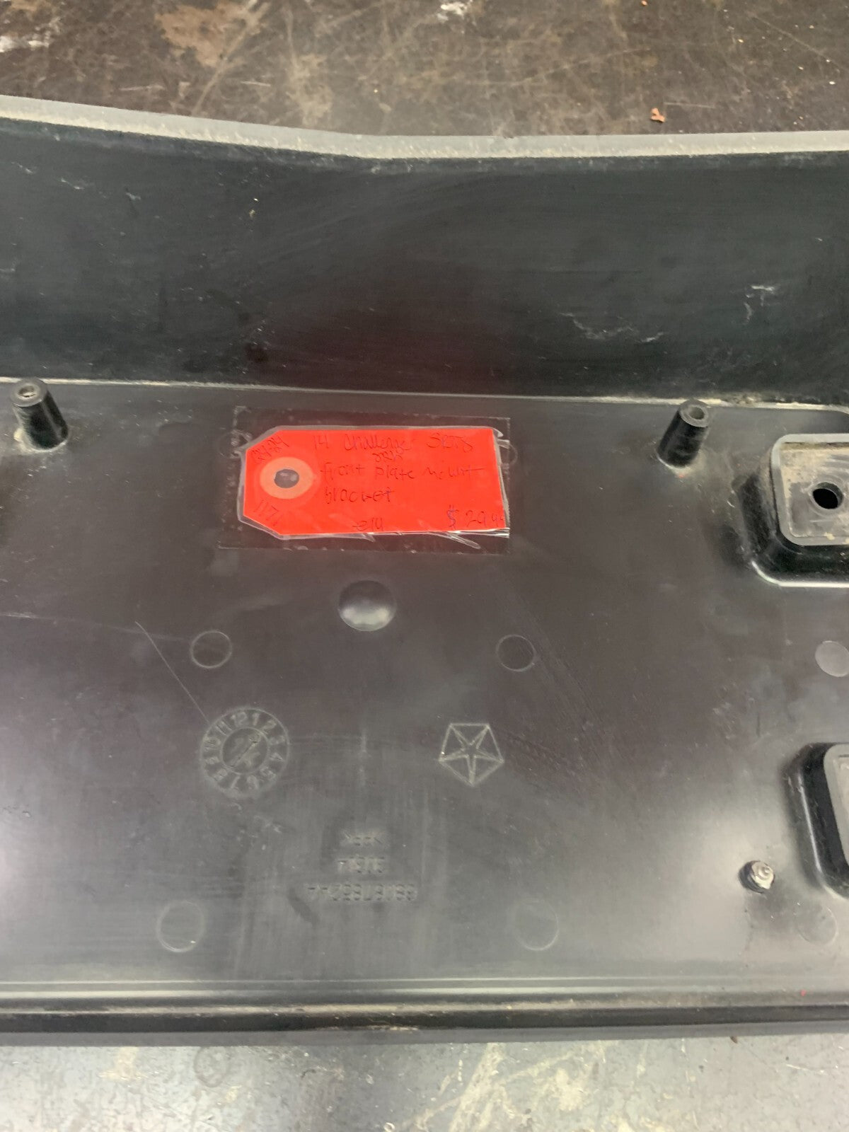 Dodge Challenger 2011-2014 OEM front Plate Mount Bracket Holder 68087852AA 30314