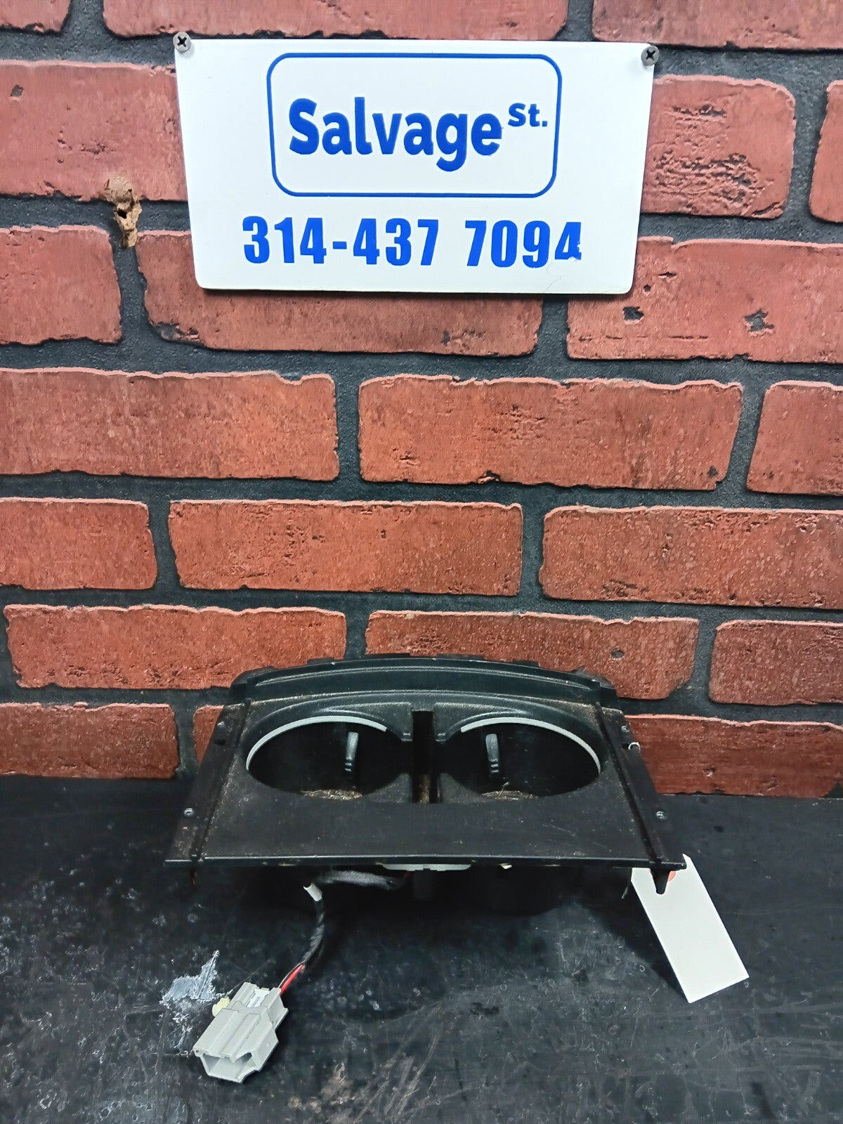 2011-2014 Dodge Charger Chrysler 300 Center Console Dual Cupholder w/ Inserts