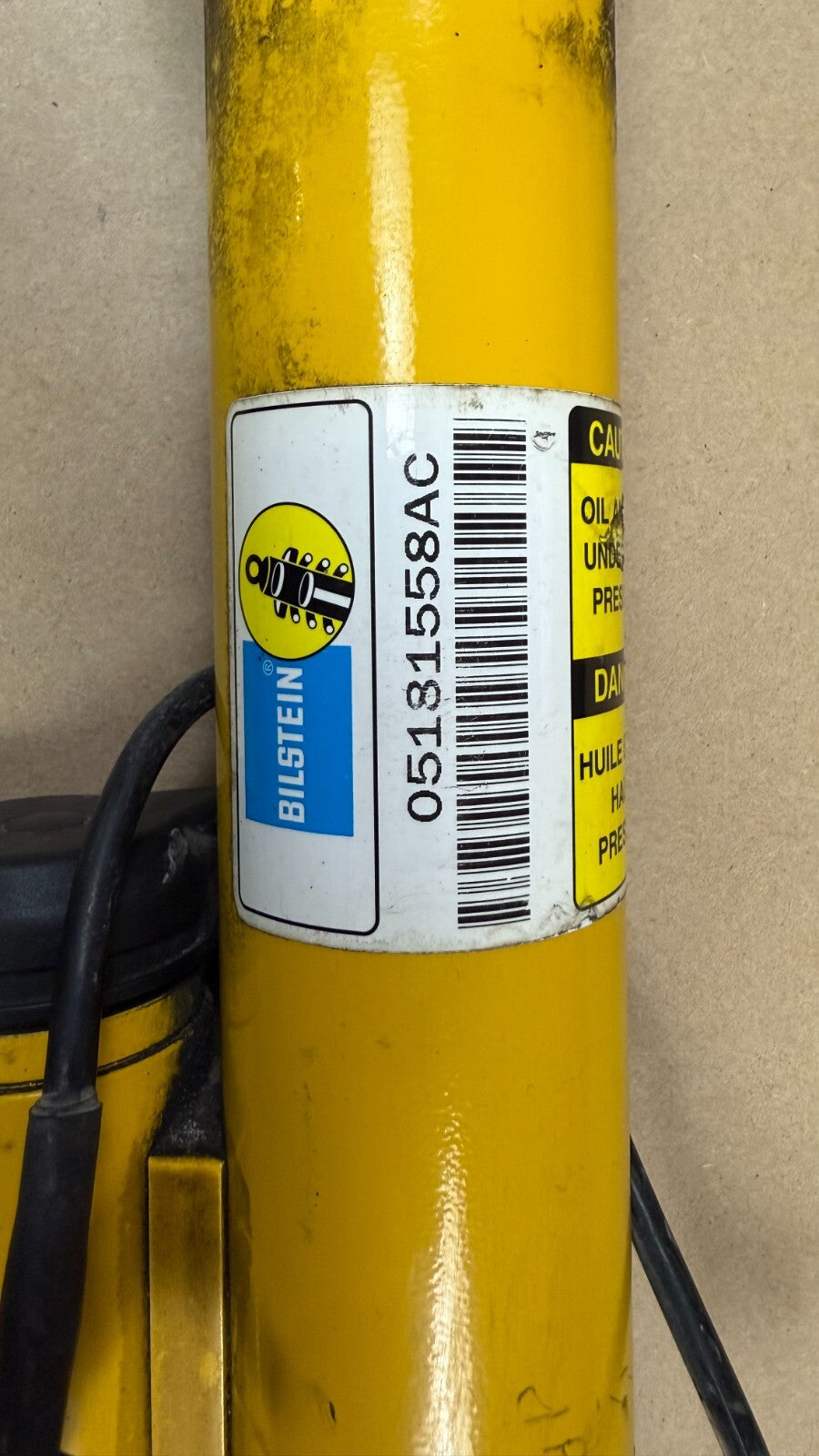 2012-2014 Dodge Challenger SRT-8 Rear Left Active Shock Absorber 05181558AC OEM