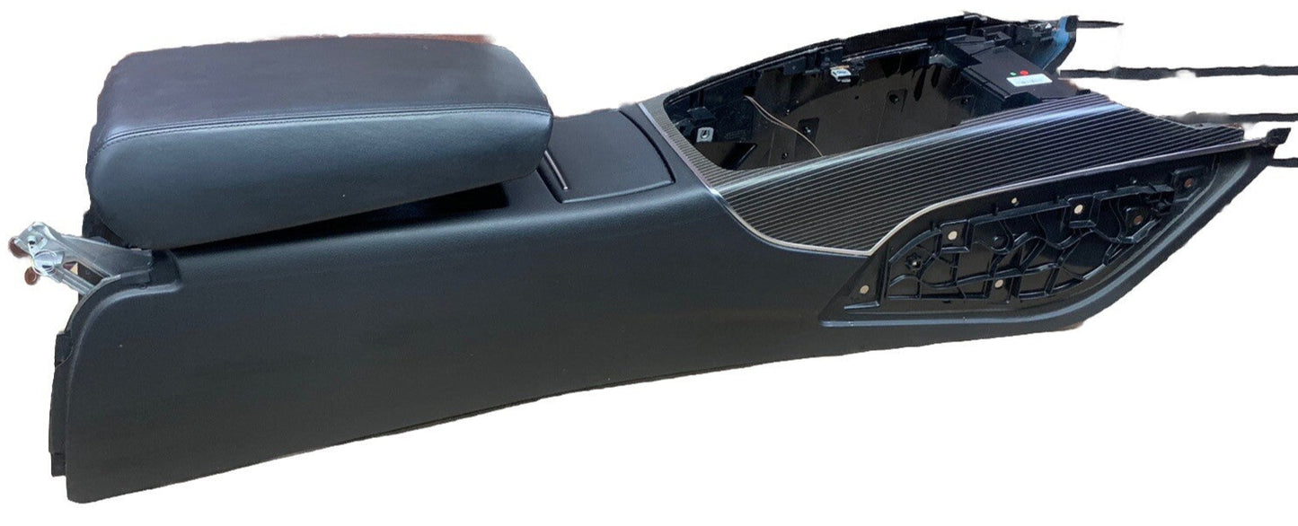 2012-2018 AUDI A6/S6/A7/S7/RS7 Center Console Panel OEM-Black Fretted Ebony Trim