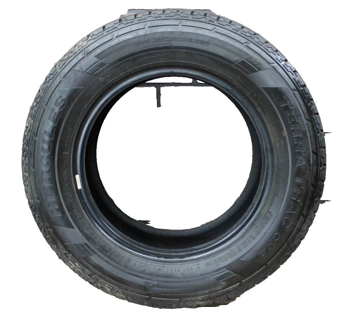 Used Hercules Terra Trac CH4 21' Tire 235/65R16C 7/32nds