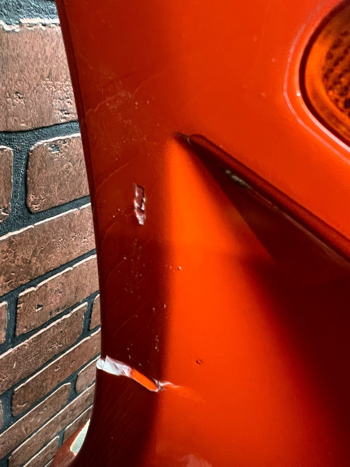 Ferrari F430, Front Bumper with Parking Sensor Option, Orang, DMGD, P/N 83111210