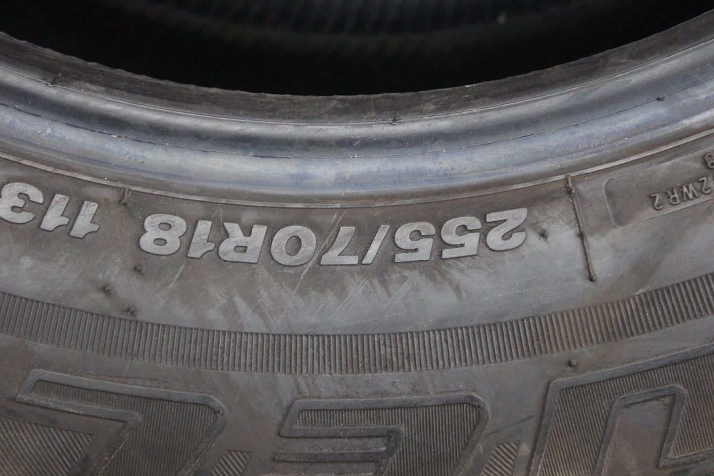 Bridgestone Dueler Tire 255/70R18 6/32nds