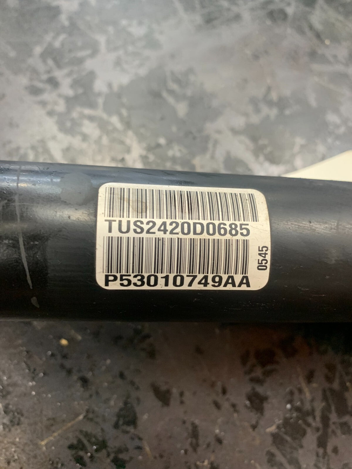 2015-2023 DODGE CHALLENGER CHARGER REAR LEFT SIDE AXLE HALF SHAFT OEM 53010749AA