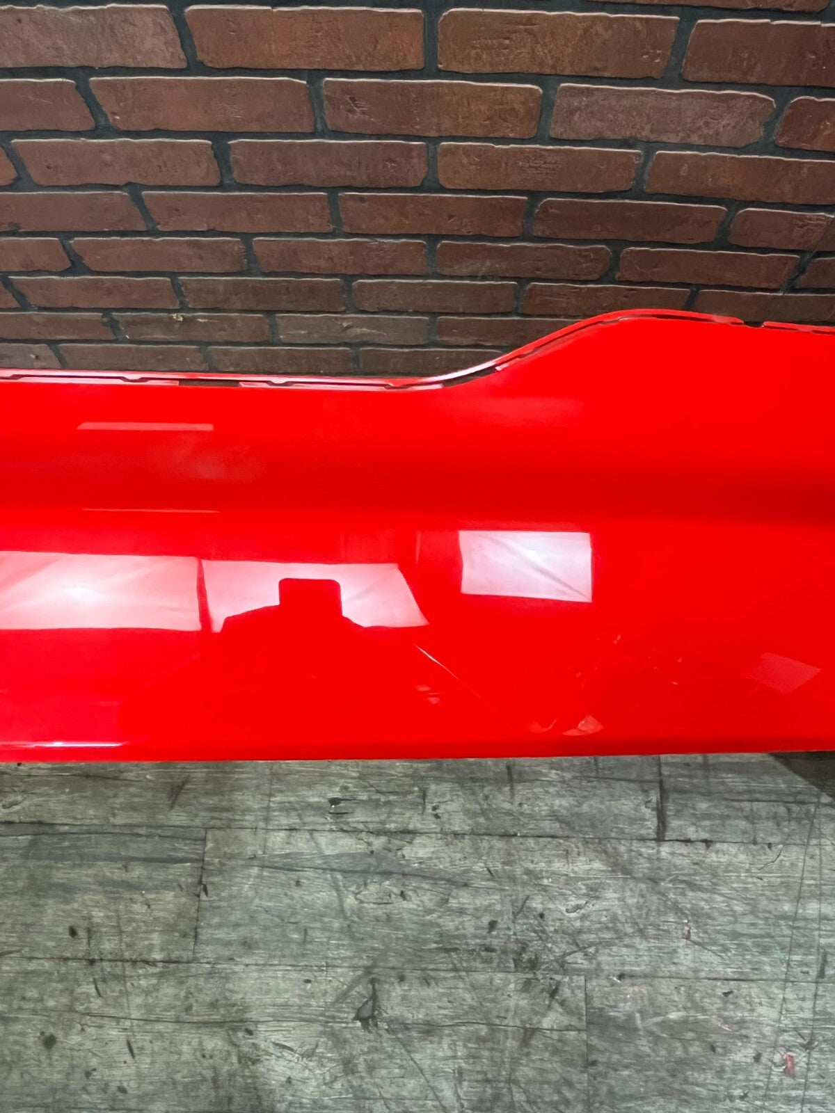 Gen 5 2013-2015 SRT Dodge Viper Rear Bumper Fascia Assembly Red Damaged