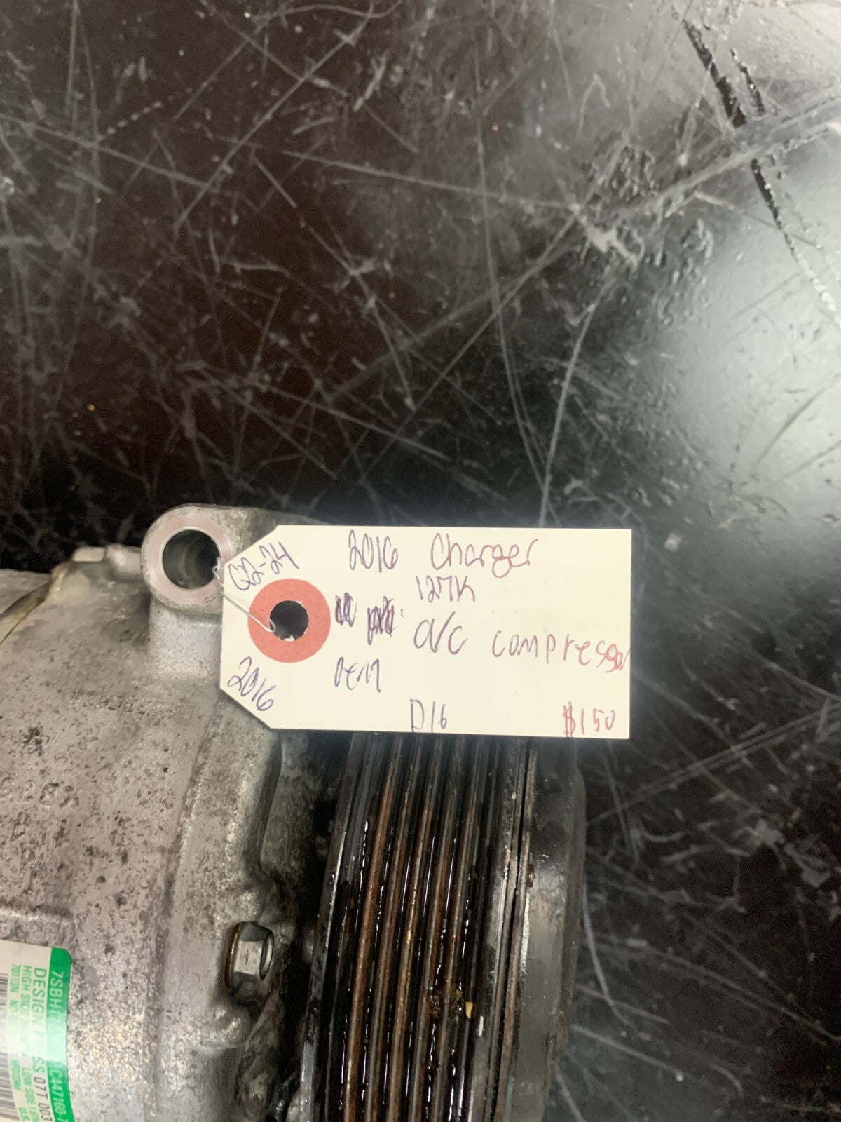 2014-2024 Dodge Ram Chrysler A/C Air Conditioning Compressor 68158259AE OEM