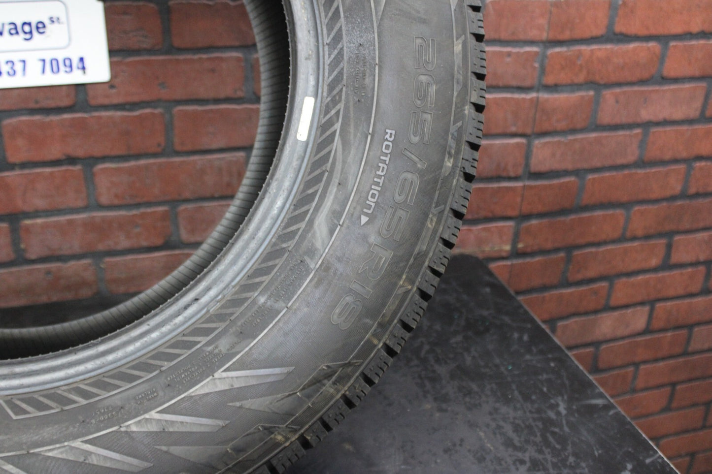 Nokian Tyres Used Tire 265/65R18 6/32nds