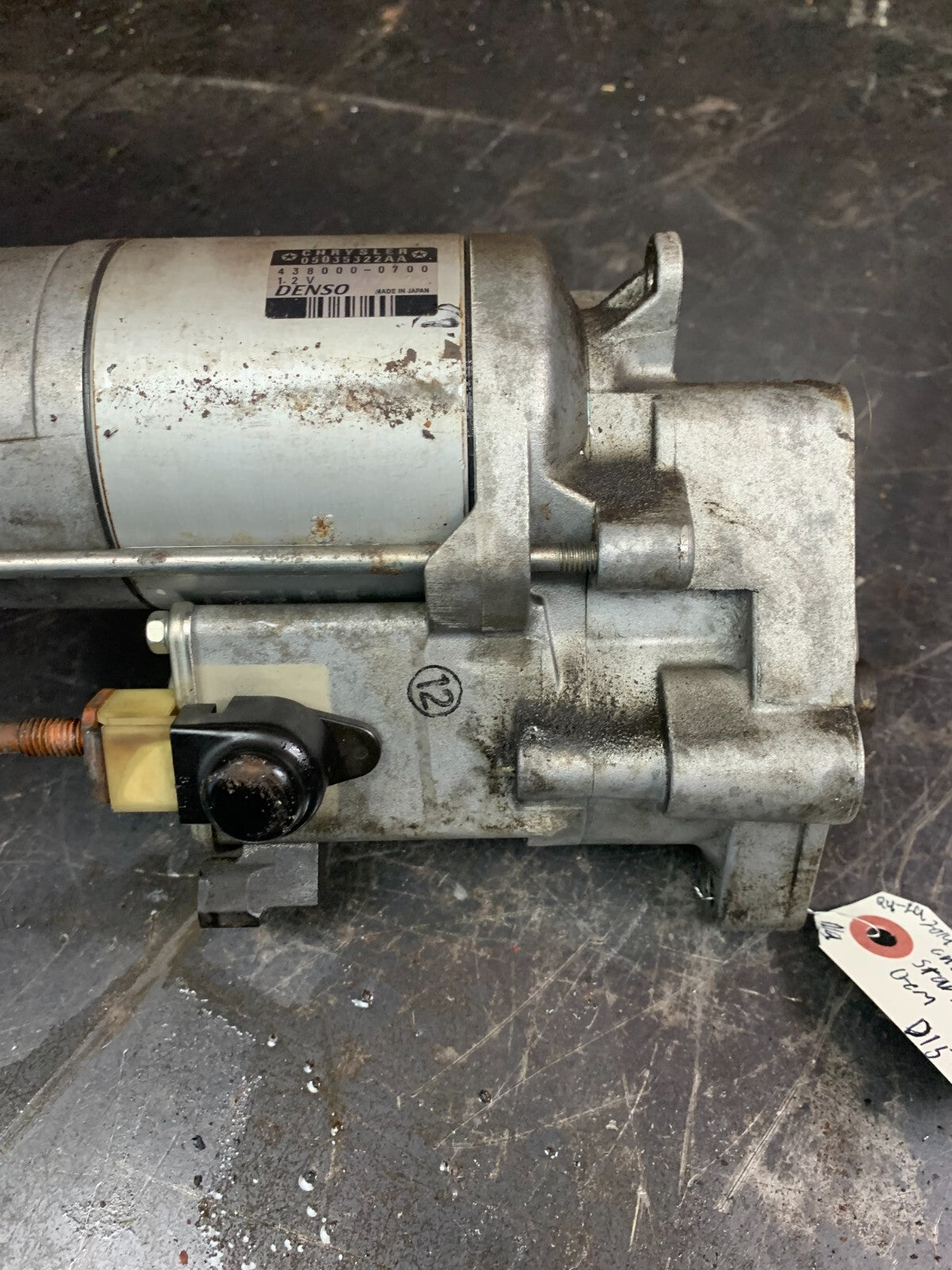 2014-2024 Grand Cherokee Durango SRT 6.4L Engine Starter Motor OEM 05035322AA