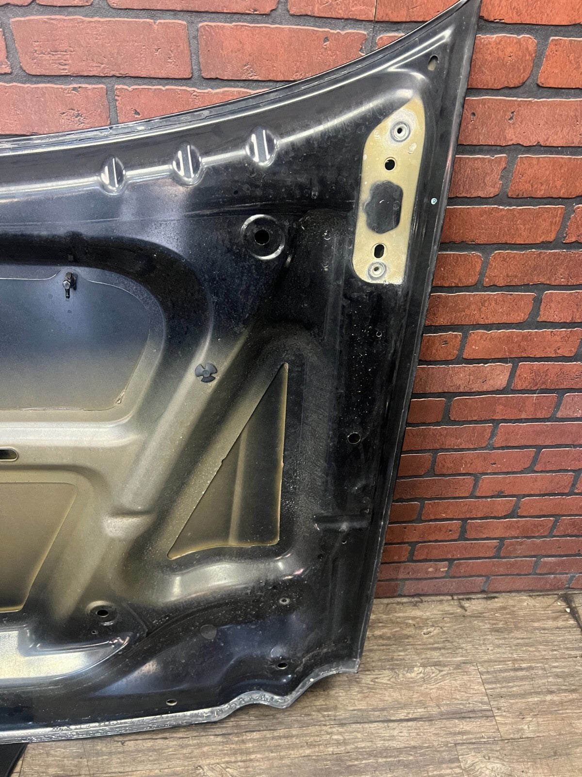 2005-2010 Jeep Grand Cherokee SRT8 Front Hood Cover Used OEM Black PX8 SUN FADE