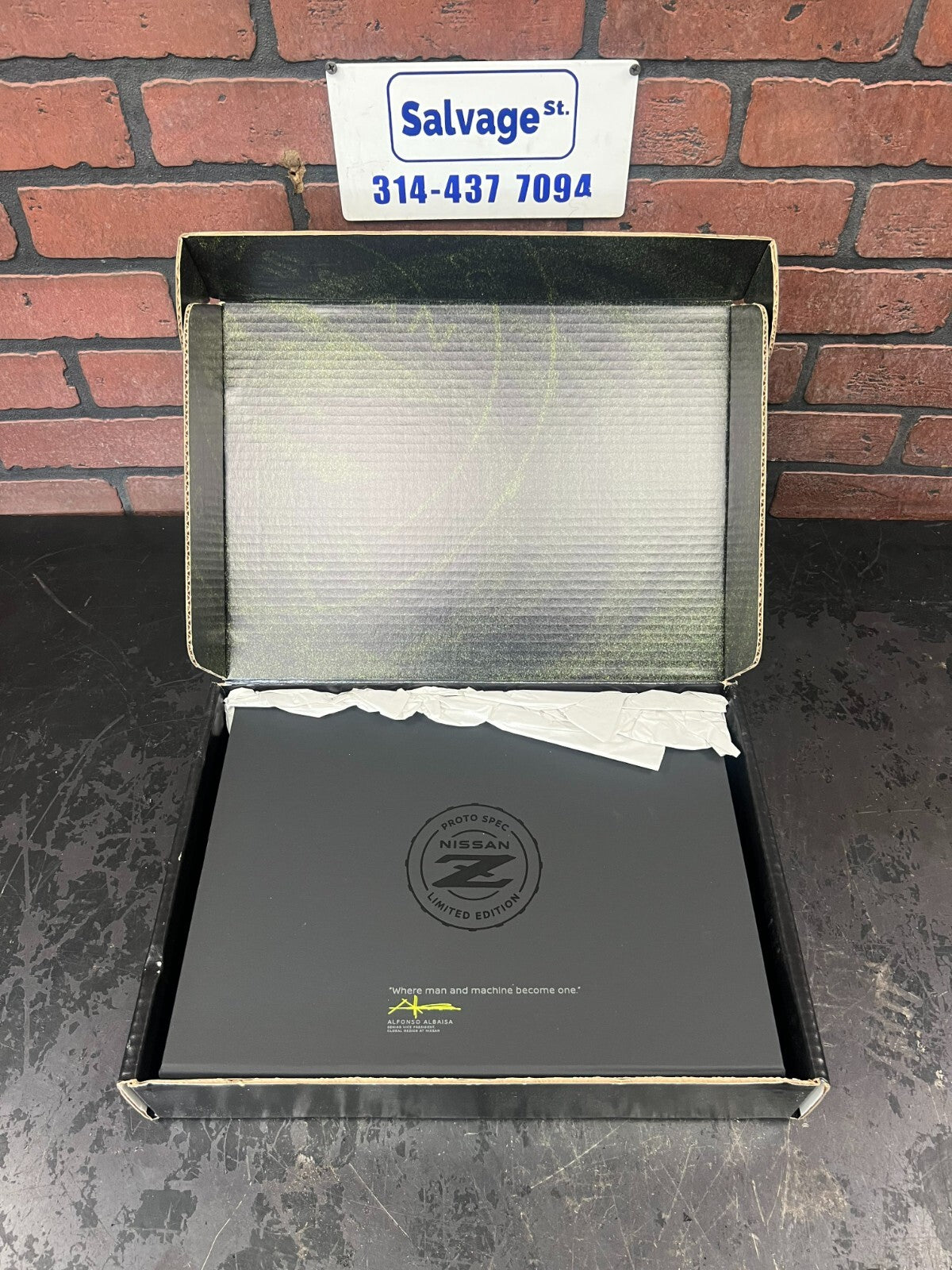 Nissan Z Proto Spec Owner Plaque/ Owner Plate/ Owner Log OEM from Nissan