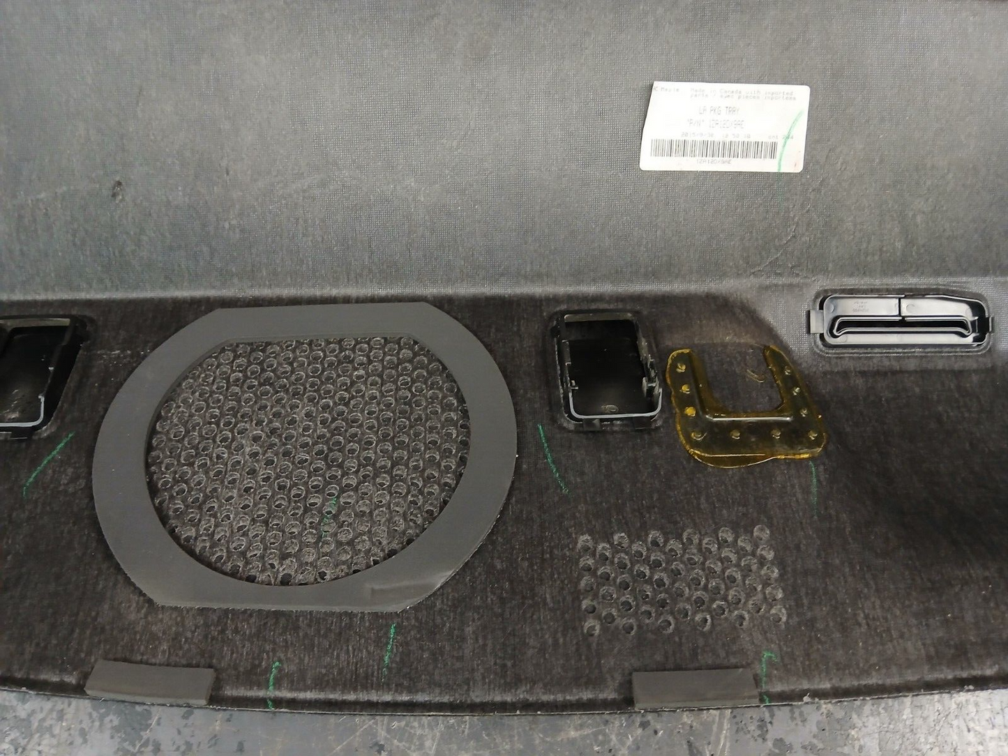 2015-2023 Dodge Challenger Rear Trunk Package Parcel Tray Shelf Panel 1za12dx9ae