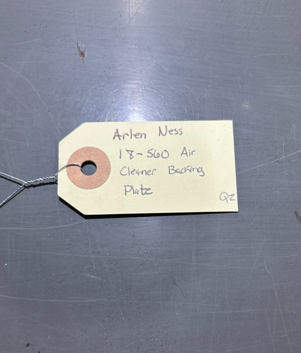 NEW Arlen Ness 18-560 Air Cleaner Backing Plate Black
