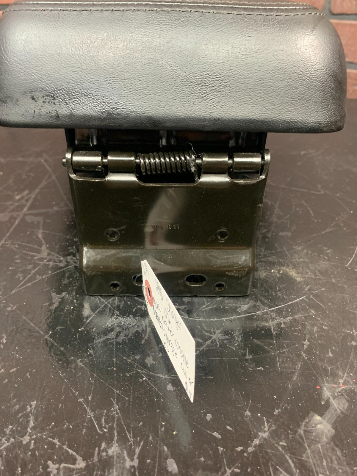 2015-2022 DODGE CHARGER FRONT CENTER CONSOLE STORAGE COVER LID ARMREST OEM.