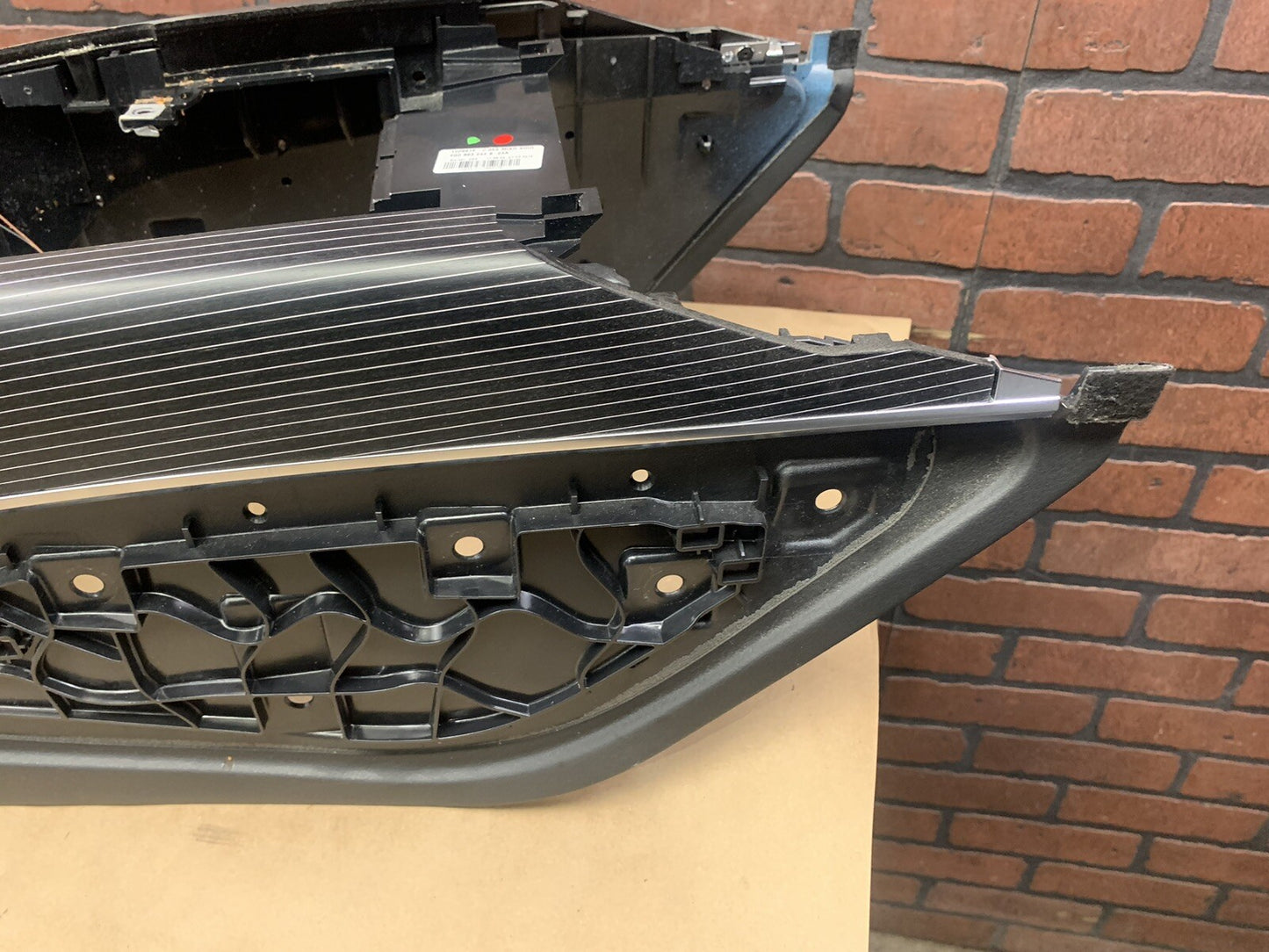 2012-2018 AUDI A6/S6/A7/S7/RS7 Center Console Panel OEM-Black Fretted Ebony Trim