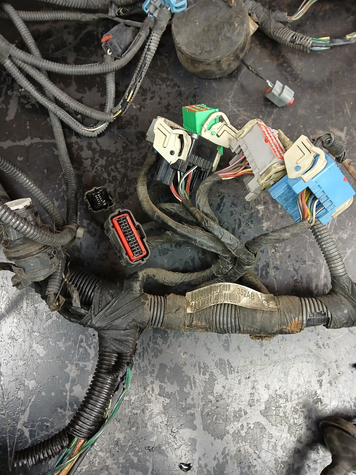 2007 Dodge Charger SRT Headlamp to Dash Wire Wiring Harness 04855352ab DAMAGED