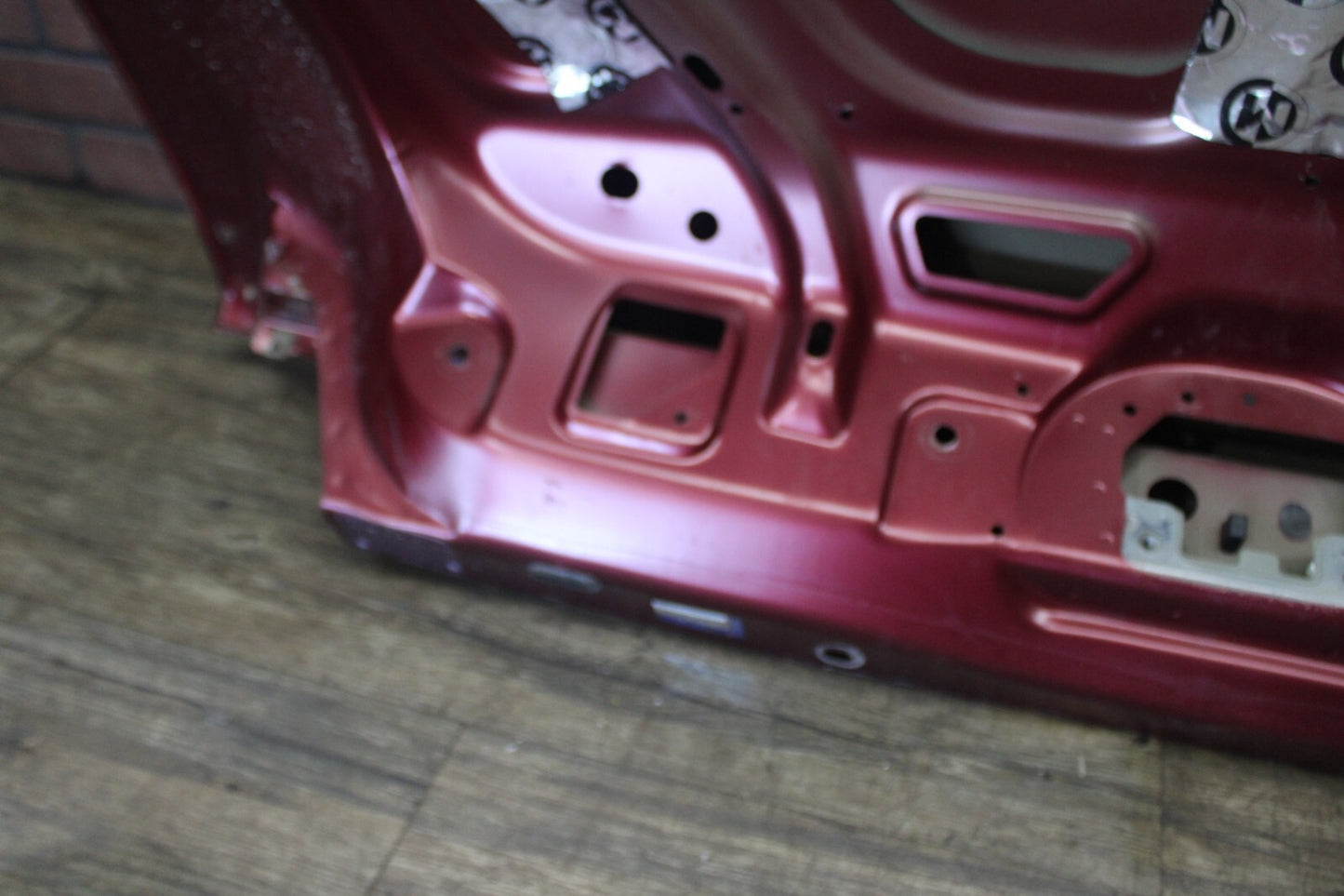 2008-2023 DODGE CHALLENGER T/A OEM REAR TRUNK DECKLID COVER ASSEMBLY BURGUNDY