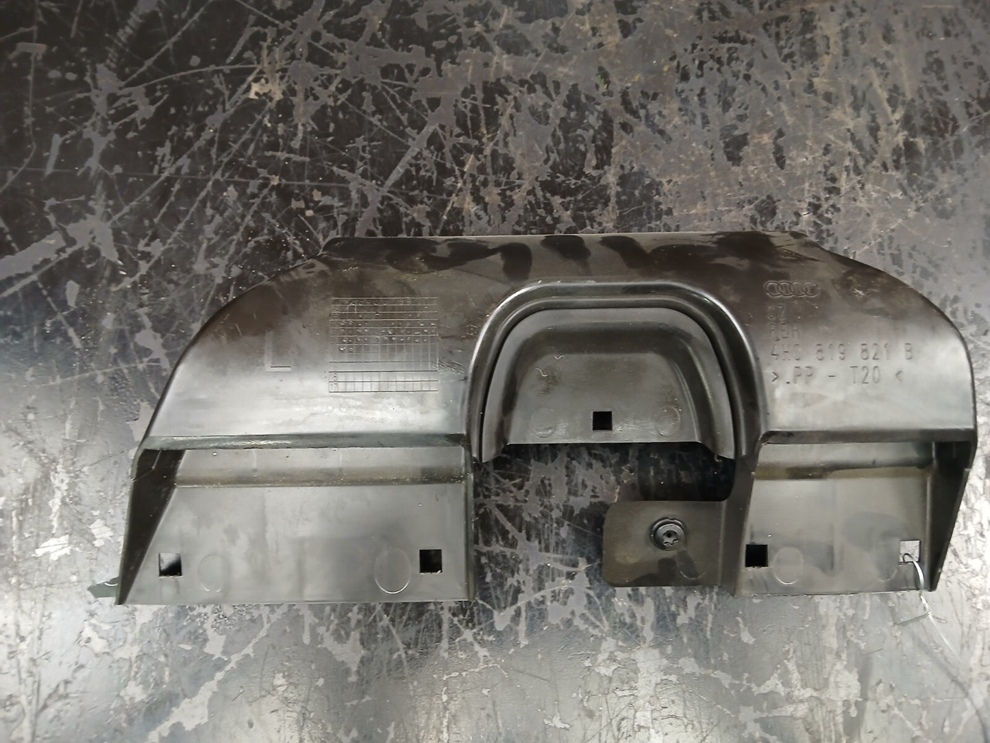 11 12 13 14 15 16 17 18 Audi S8 A8 Quattro Air Outlet Duct 4h0 819 821 b