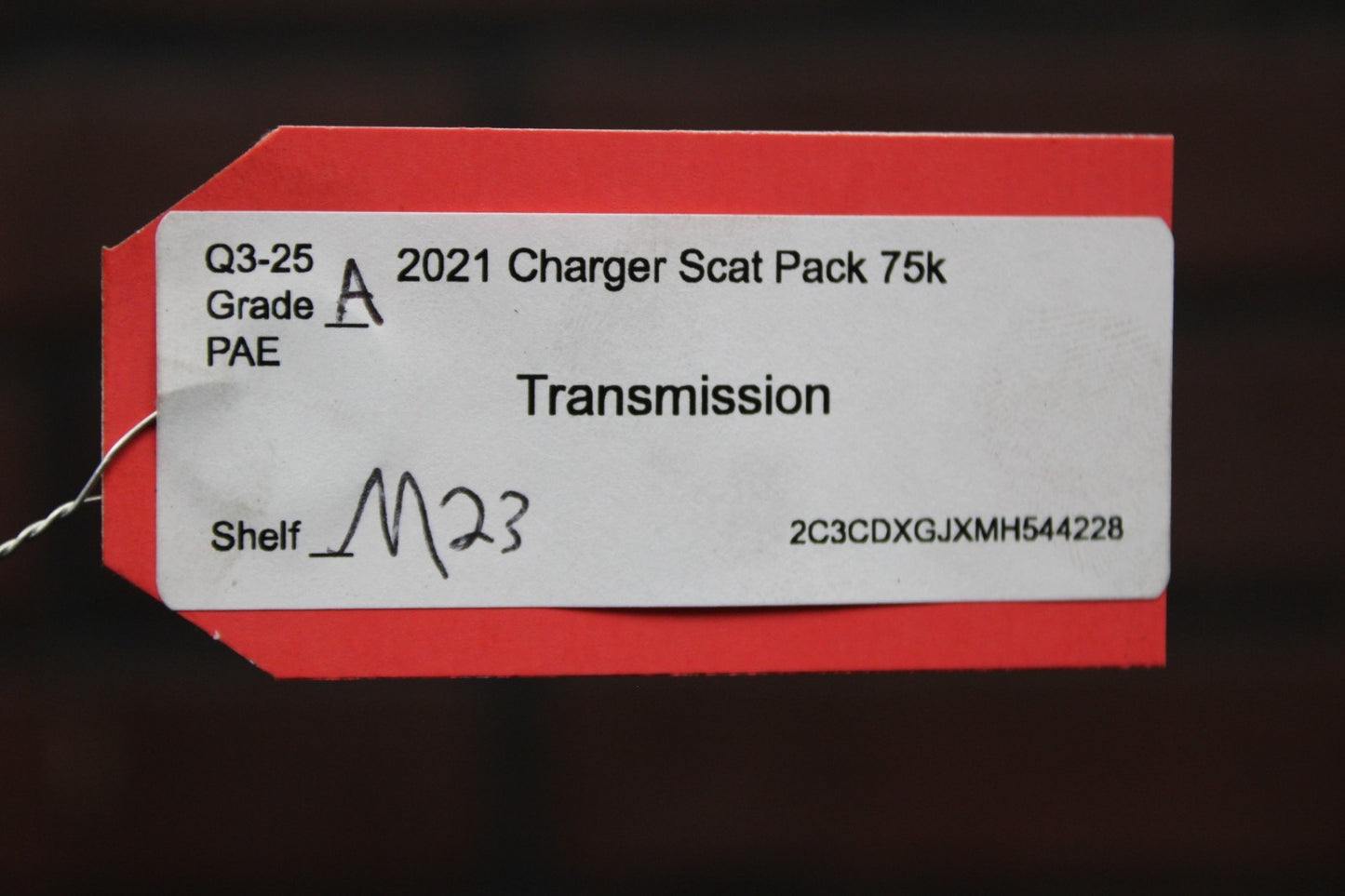 2018-2023 DODGE CHARGER SCAT OEM 8HP-70 AUTOMATIC TRANSMISSION 8 SPEED RWD 6.4L