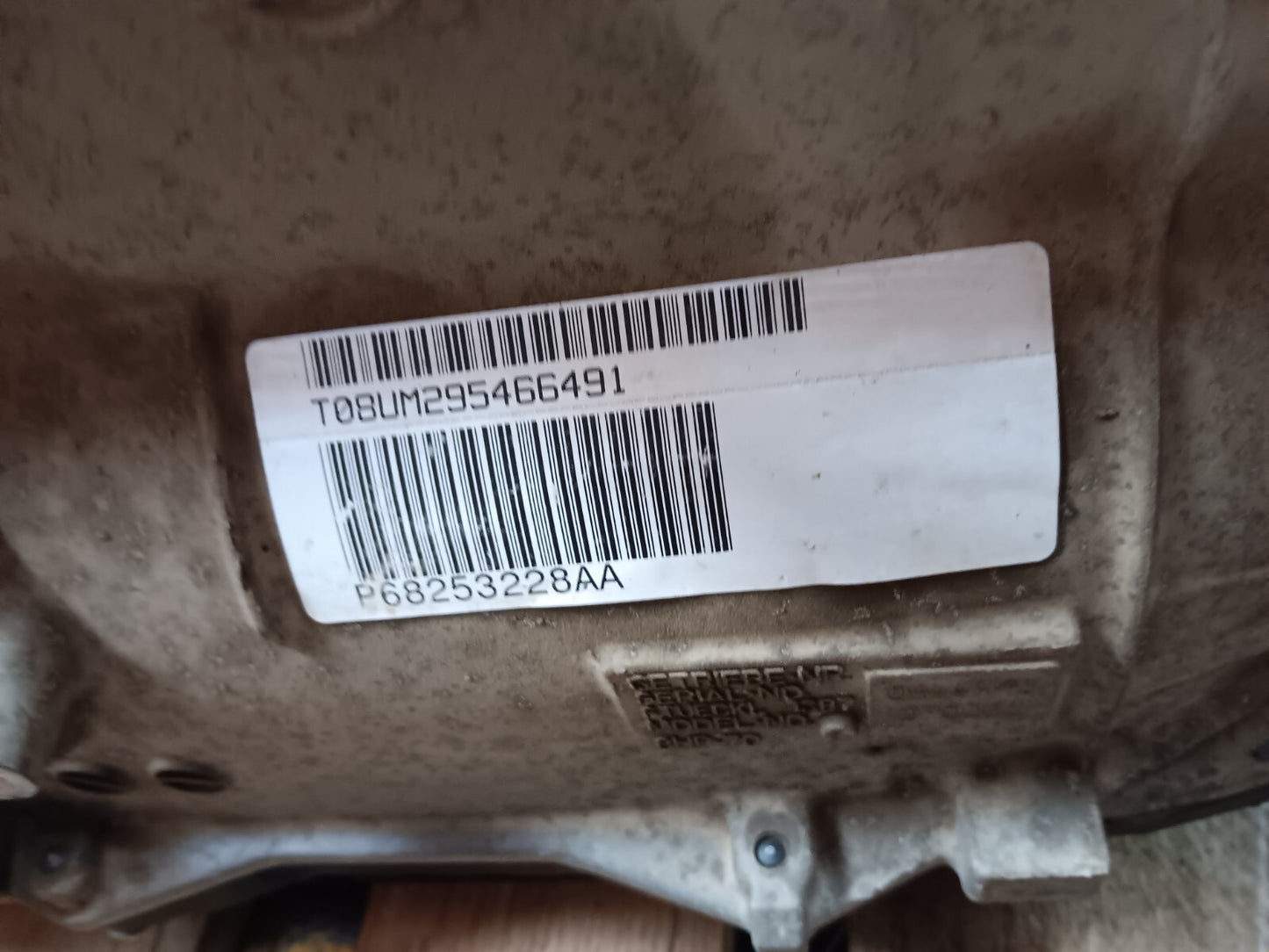 2015-2018 Ram 1500 3.0 EcoDiesel Automatic Transmission 4x4 8HP70 68253228aa