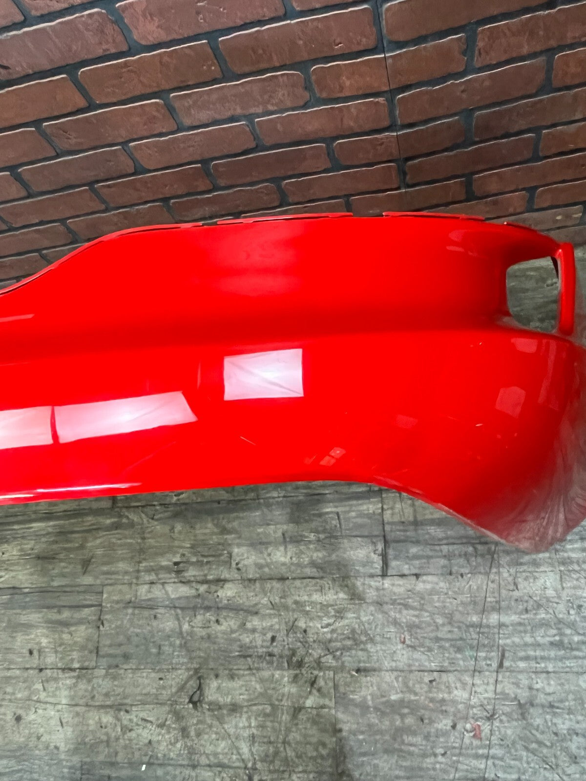 Gen 5 2013-2015 SRT Dodge Viper Rear Bumper Fascia Assembly Red Damaged