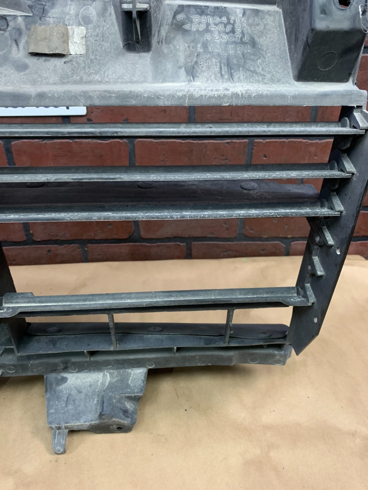2015-2019 DODGE RAM 1500 5.7 Active Air Shutter Classic Style OEM Missing Slats